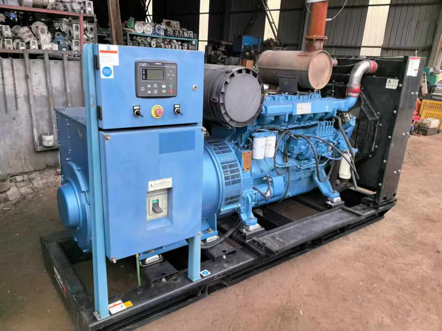 连山500kW 柴油发电机组可带动设备功率的计算公式是什么？