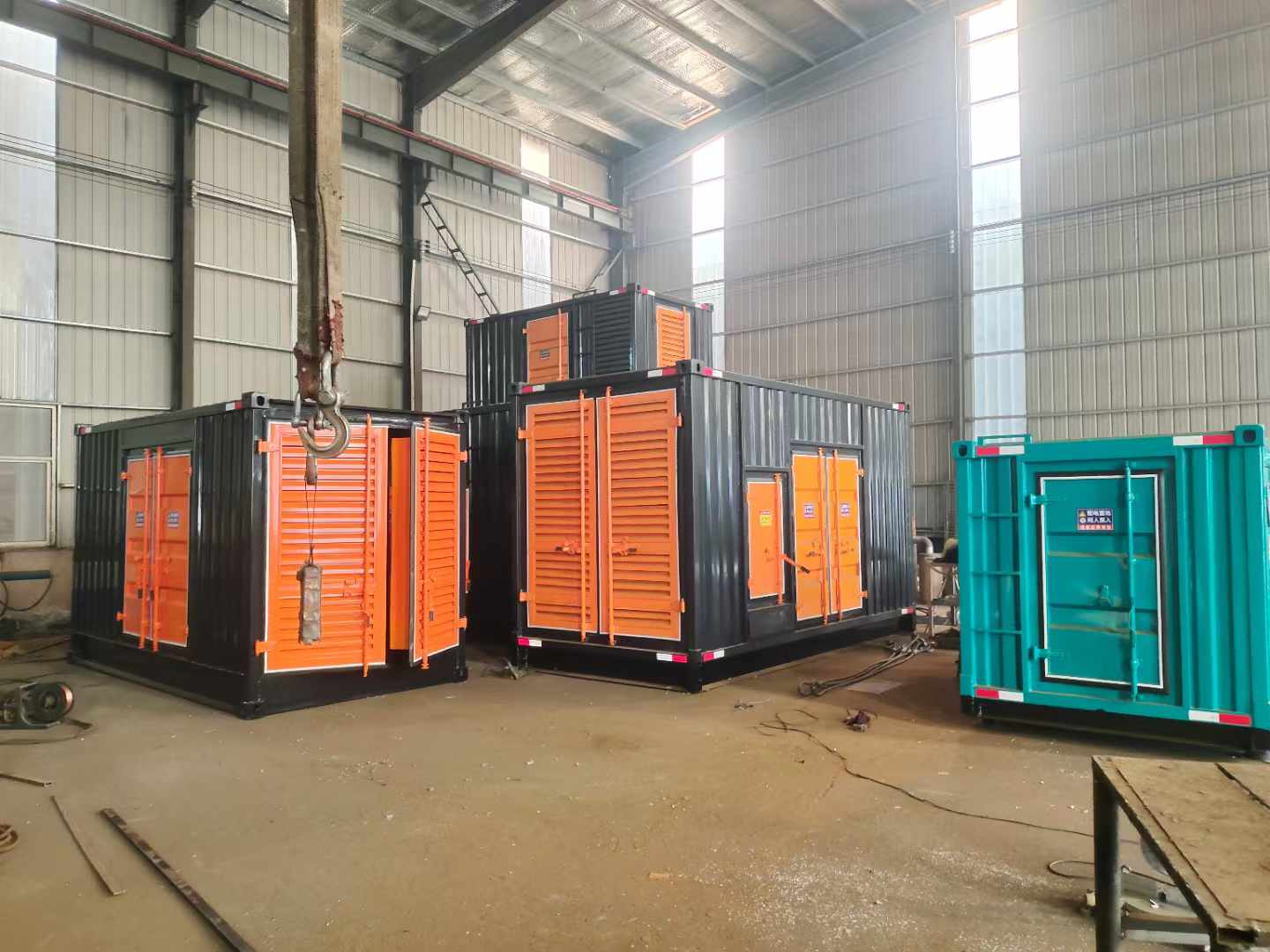 连山500kw柴油发电机组可以带动多少功率设备？