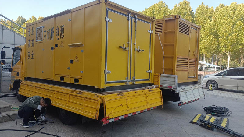 连山柴油发电机组和UPS电源配合使用时的注意事项